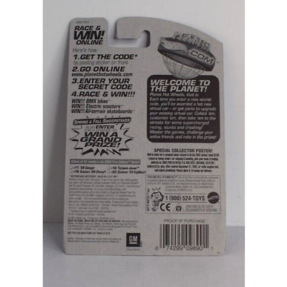 2002 Hot Wheels '59 Custom Cadillac Car First Editions #32 20/42 Purple 1:64 NEW - Picture 4 of 4